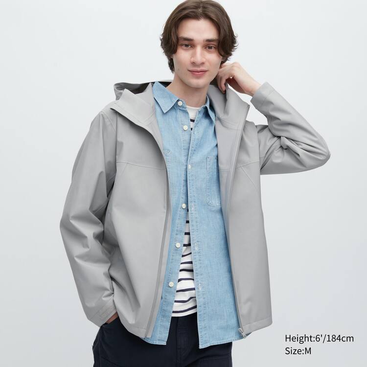 Uniqlo Blocktech 3d Cut Parka Panske Siva | JPOXSF-395