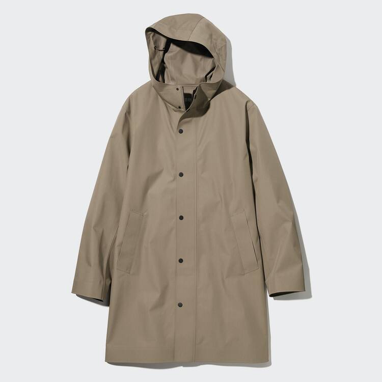 Uniqlo Blocktech Kabáty Panske Béžové | KNRPIB-501