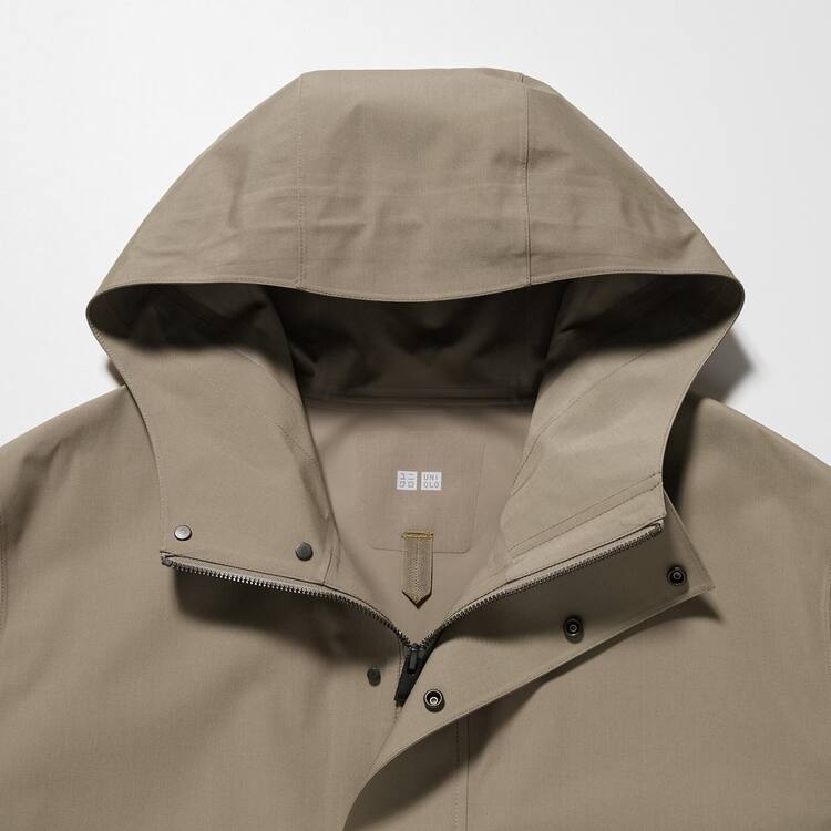 Uniqlo Blocktech Kabáty Panske Béžové | KNRPIB-501
