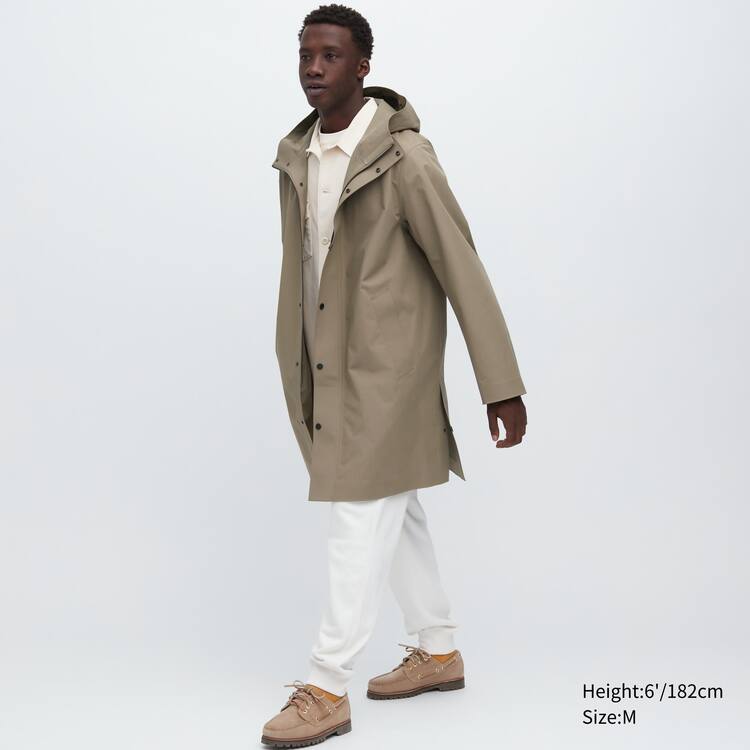 Uniqlo Blocktech Kabáty Panske Béžové | KNRPIB-501