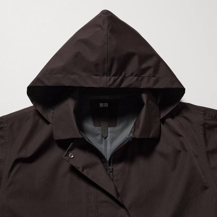 Uniqlo Blocktech Relaxed Half Kabáty Damske Čierne | EQPNDW-314