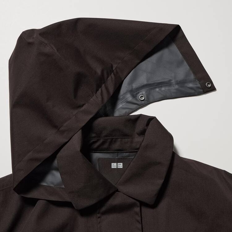 Uniqlo Blocktech Relaxed Half Kabáty Damske Čierne | EQPNDW-314