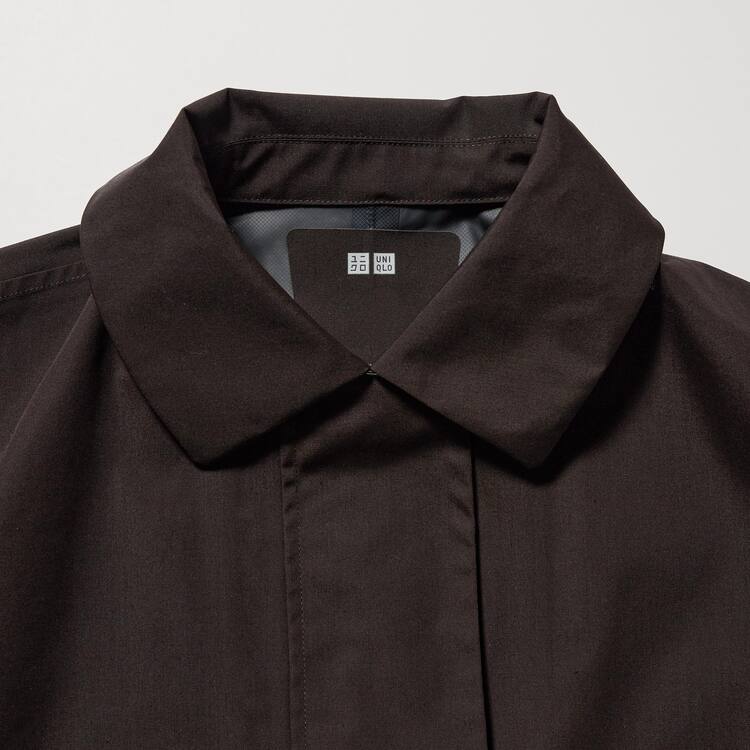 Uniqlo Blocktech Relaxed Half Kabáty Damske Čierne | EQPNDW-314
