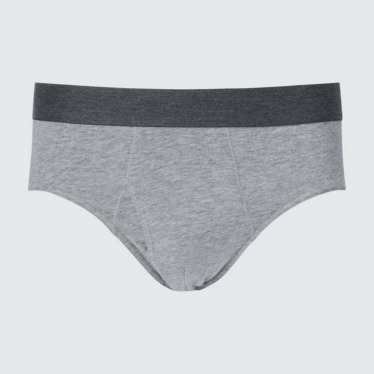 Uniqlo Briefs Spodne Pradlo Panske Siva | TUWPBN-812