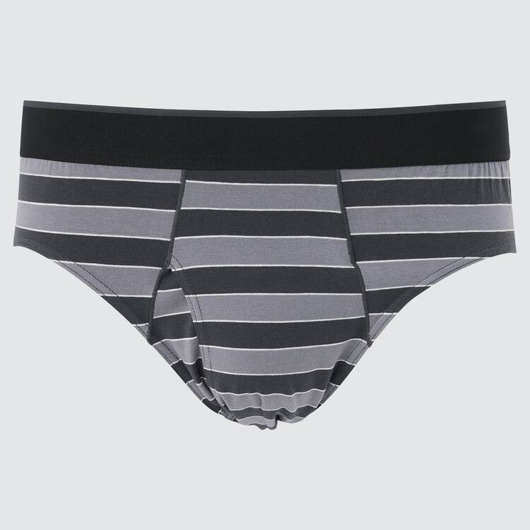 Uniqlo Briefs Spodne Pradlo Panske Tmavo Siva | SIYPEG-856