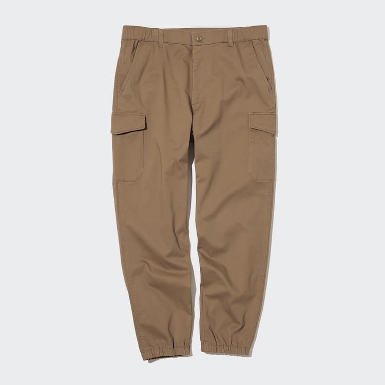 Uniqlo Cargo Jogger Nohavice Panske Hnedožltý | KORUGD-062