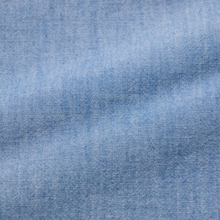 Uniqlo Chambray Oversized Long Sleeved Kosele Damske Modre | WTNRIG-439