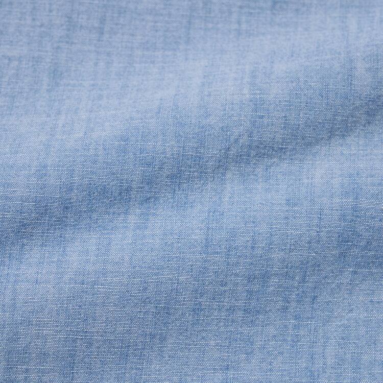 Uniqlo Chambray Regular Fit Pracovná (Regular Collar) Kosele Panske Modre | WOKJTD-734