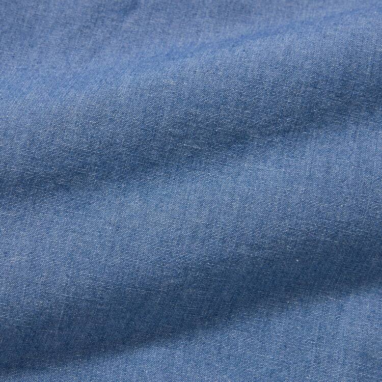 Uniqlo Chambray Sortky Detske Modre | EFVGLJ-145