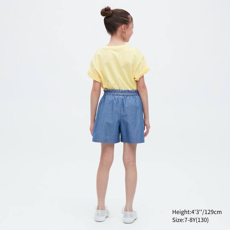 Uniqlo Chambray Sortky Detske Modre | EFVGLJ-145