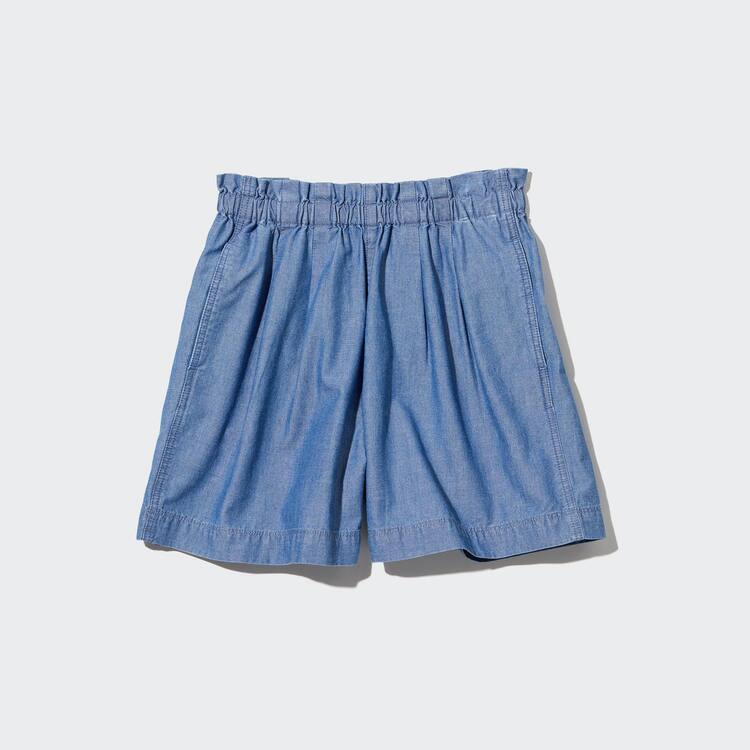 Uniqlo Chambray Sortky Detske Modre | EFVGLJ-145