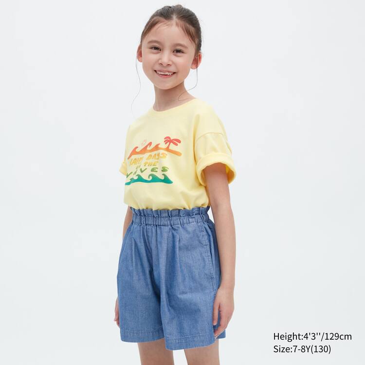 Uniqlo Chambray Sortky Detske Modre | EFVGLJ-145