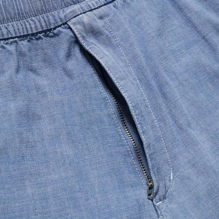 Uniqlo Chambray Stretch Easy Sortky Panske Modre | OPDELX-863