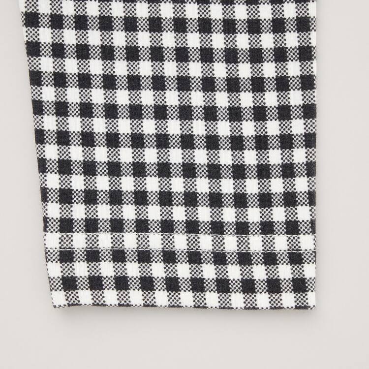 Uniqlo Checked Leginy Pre Babatka Čierne | COZBUY-974