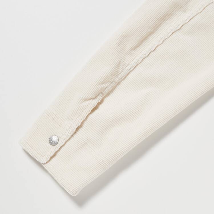 Uniqlo Corduroy Coverall Bundy Damske Biele | FUJESW-380