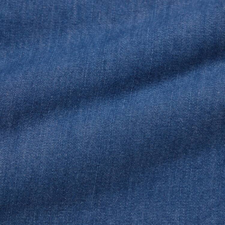 Uniqlo Denim Long Sleeved Saty Damske Modre | VZERXS-374