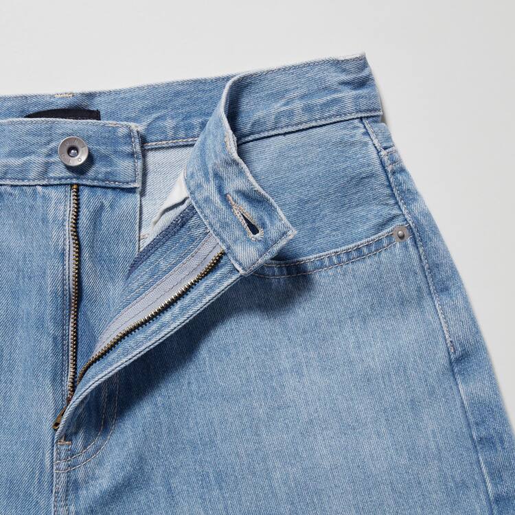 Uniqlo Denim Sortky Damske Modre | QLAJFZ-281