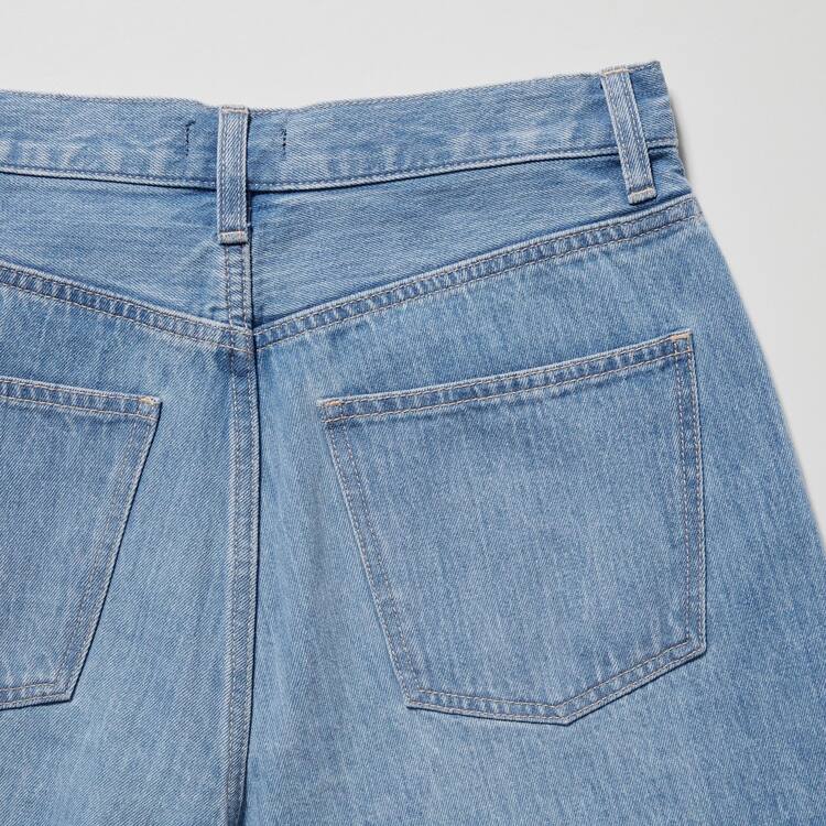 Uniqlo Denim Sortky Damske Modre | QLAJFZ-281