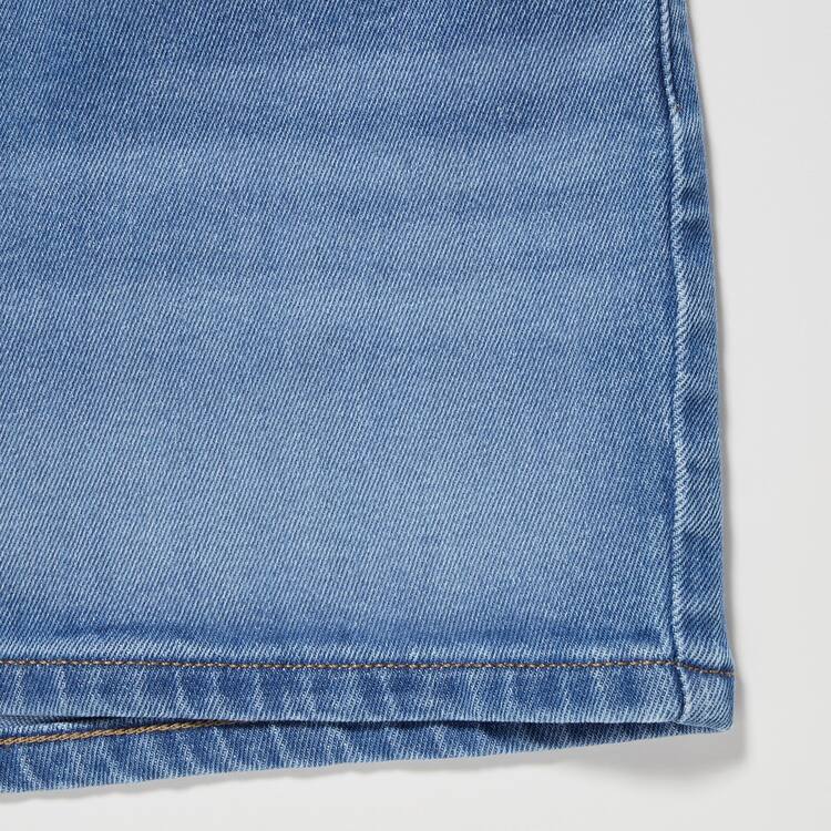 Uniqlo Denim Sortky Detske Modre | UPKVAN-289