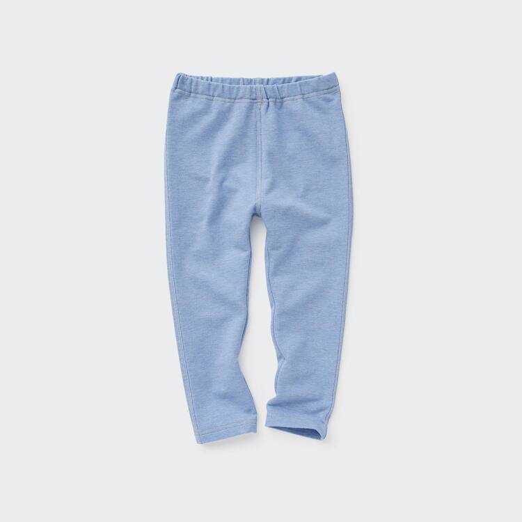 Uniqlo Denim-like Leginy Pre Babatka Modre | NUWIMF-085