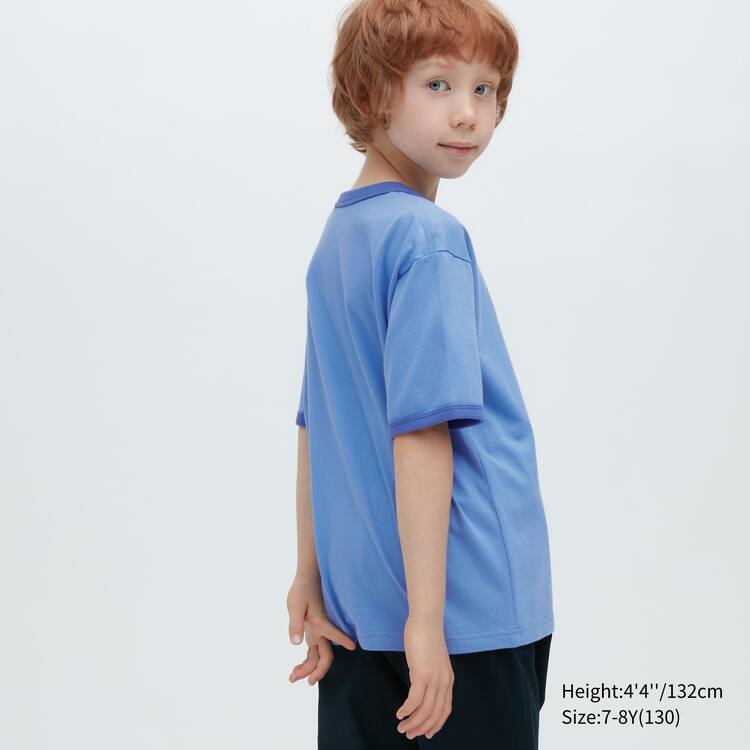 Uniqlo Disney Beyond Time Ut Grafika Tricko Detske Modre | TXRMEC-904