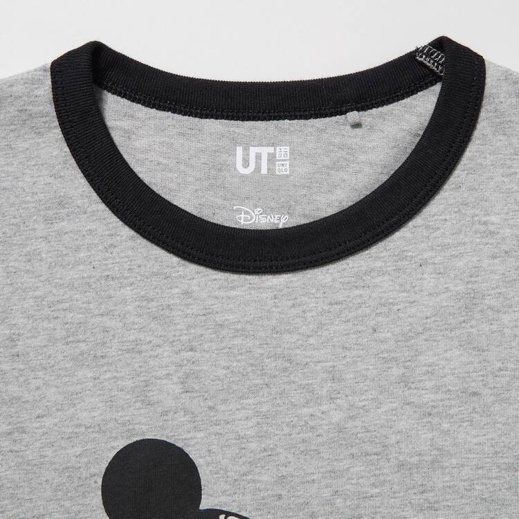 Uniqlo Disney Beyond Time Ut Grafika Tricko Detske Siva | VCNZYK-592