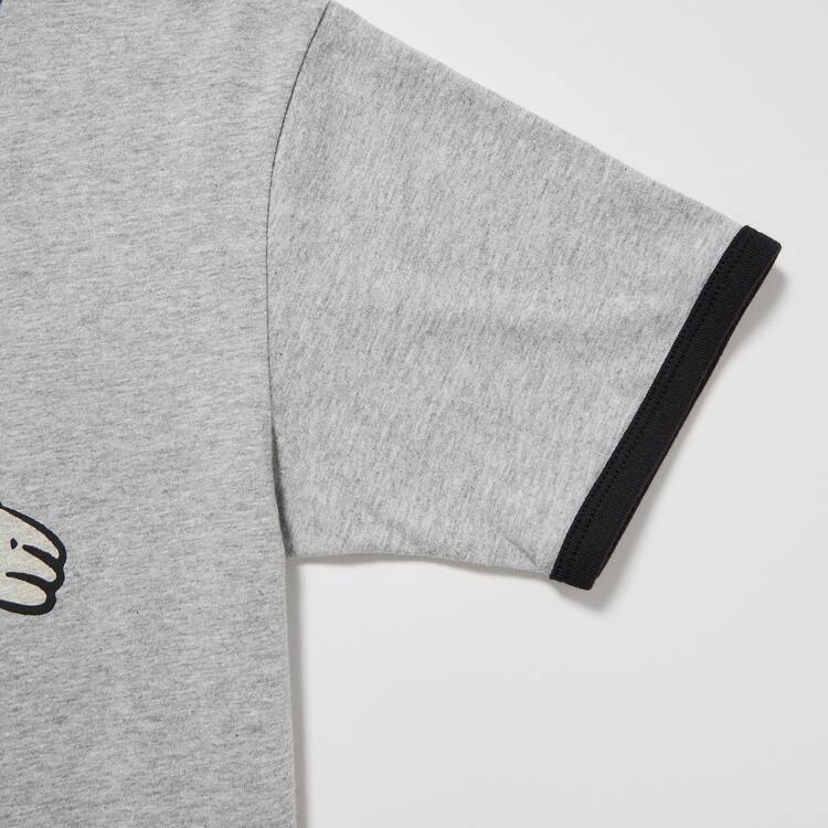 Uniqlo Disney Beyond Time Ut Grafika Tricko Detske Siva | VCNZYK-592