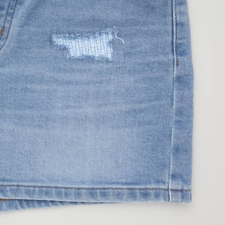 Uniqlo Distressed Denim Sortky Detske Modre | ULOKYA-532