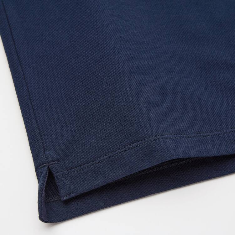 Uniqlo Dry Piqué (2021 Season) Polokosele Detske Námornícka Modrá | IELRPD-390