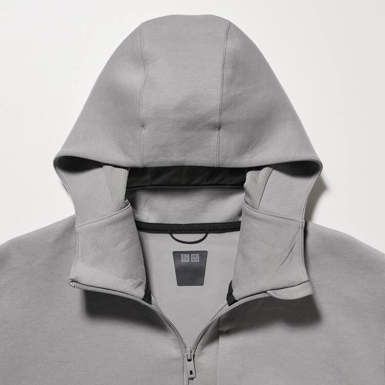 Uniqlo Dry Stretch Mikiny S Kapucňou Panske Siva | FCSIZP-604