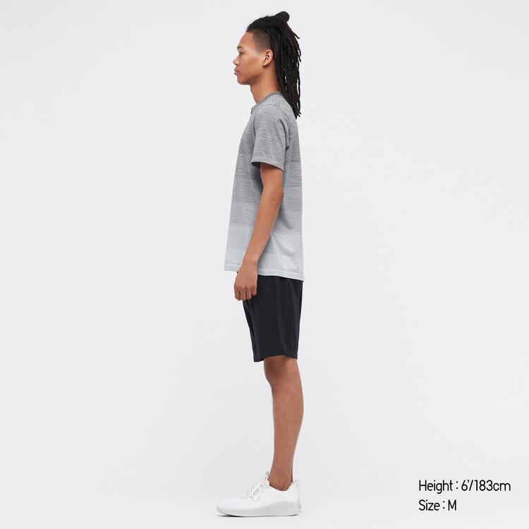Uniqlo Dry-ex Crew Neck Tricko Panske Siva | ABXOHU-685