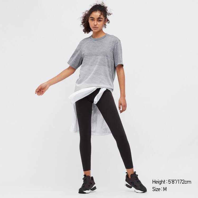 Uniqlo Dry-ex Crew Neck Tricko Panske Siva | ABXOHU-685
