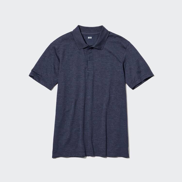 Uniqlo Dry-ex Polokosele Panske Námornícka Modrá | QPUBMF-738