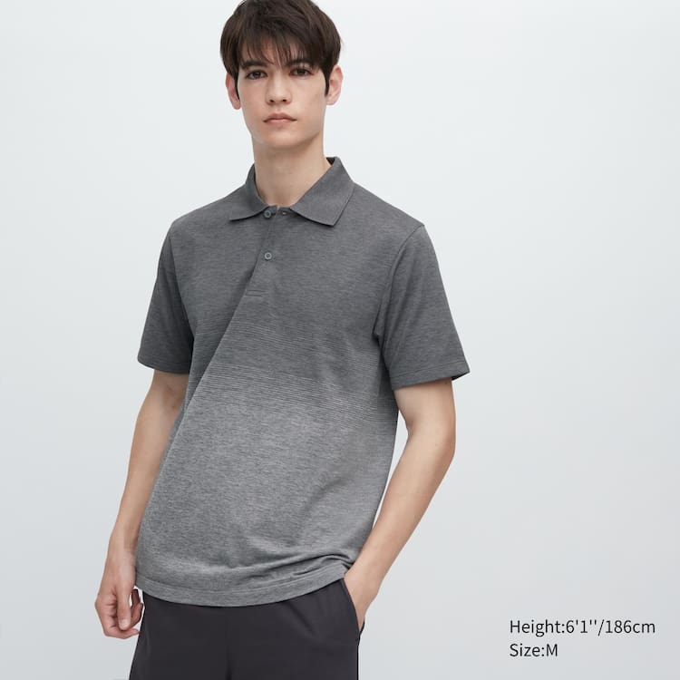 Uniqlo Dry-ex Tricko Panske Siva | OPKZUY-451