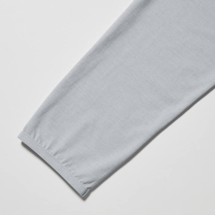 Uniqlo Dry-ex Uv Protection Zipped Bundy Panske Svetlo Siva | BDYUHS-327