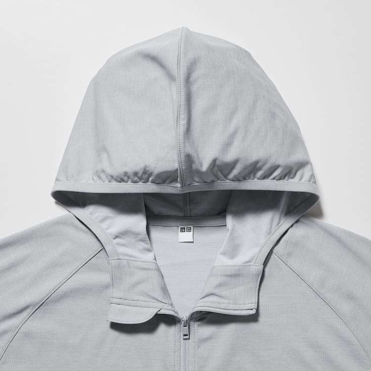 Uniqlo Dry-ex Uv Protection Zipped Mikiny Panske Svetlo Siva | KAFBMJ-872