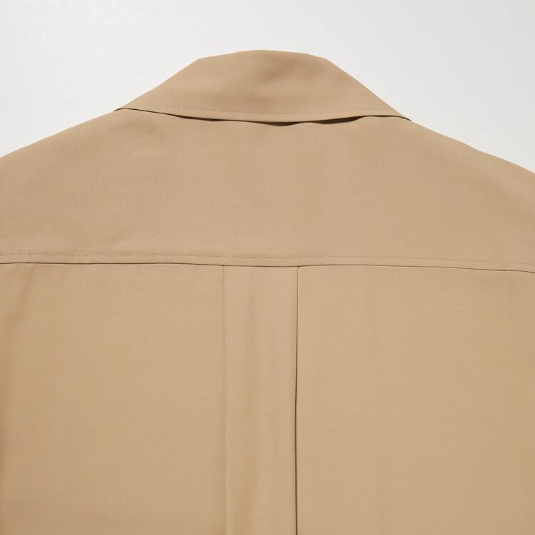 Uniqlo Easy Care Long Sleeved Saty Damske Béžové | RLMKWO-049