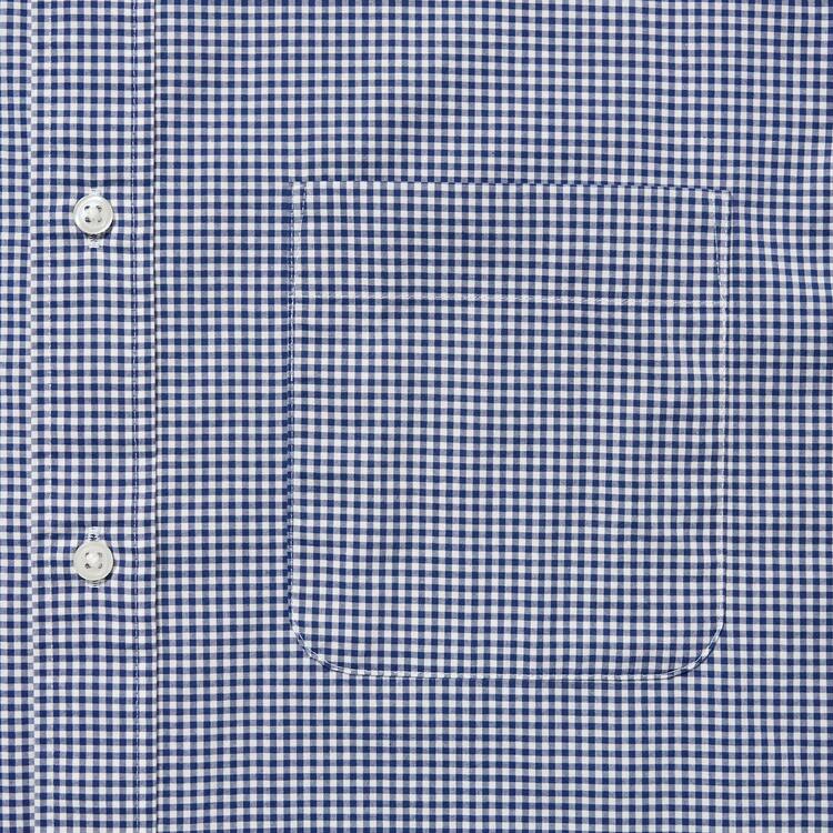 Uniqlo Extra Fine Bavlnene Broadcloth Long Sleeve Kosele Panske Modre | ALZGDK-472