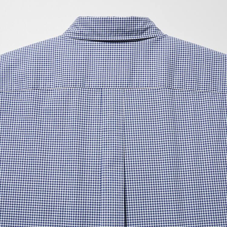 Uniqlo Extra Fine Bavlnene Broadcloth Long Sleeve Kosele Panske Modre | ALZGDK-472