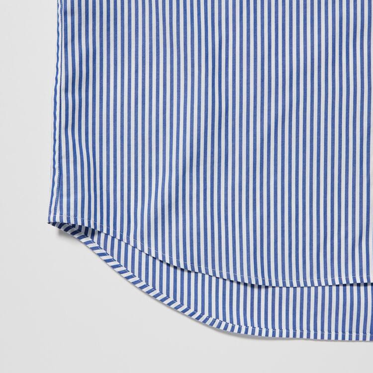 Uniqlo Extra Fine Bavlnene Broadcloth Regular Fit (Button-down Collar) Kosele Panske Modre | DZRCEL-519