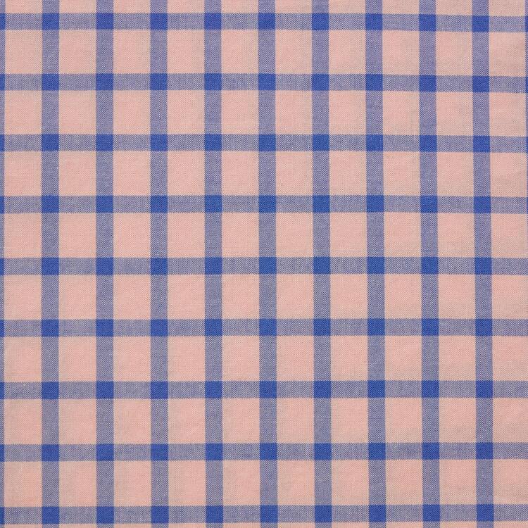 Uniqlo Extra Fine Bavlnene Broadcloth Regular Fit Checked (Button-down Collar) Kosele Panske Ruzove | SBYRPJ-960