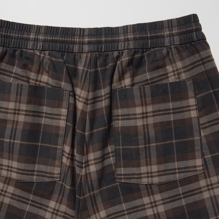 Uniqlo Flannel Ankle Length Nohavice Panske Hnede | ZETCGK-785