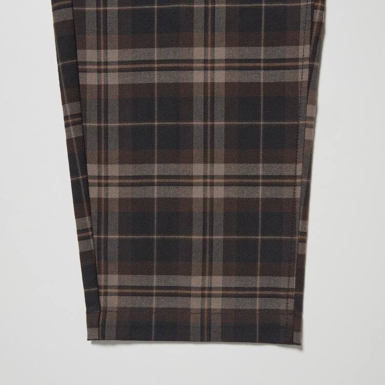 Uniqlo Flannel Ankle Length Nohavice Panske Hnede | ZETCGK-785