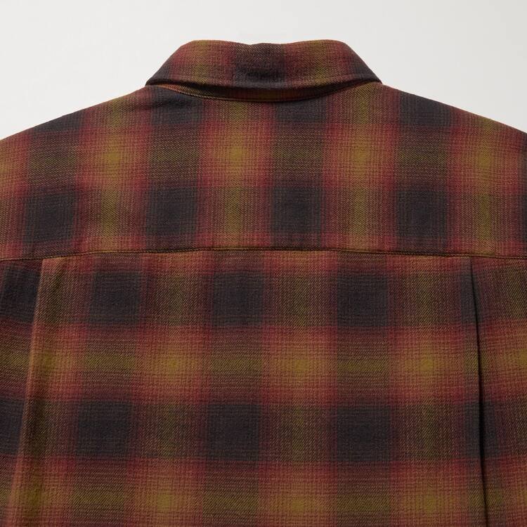Uniqlo Flannel Regular Fit Checked (Regular Collar) Kosele Panske Žlté | OFDQGJ-607