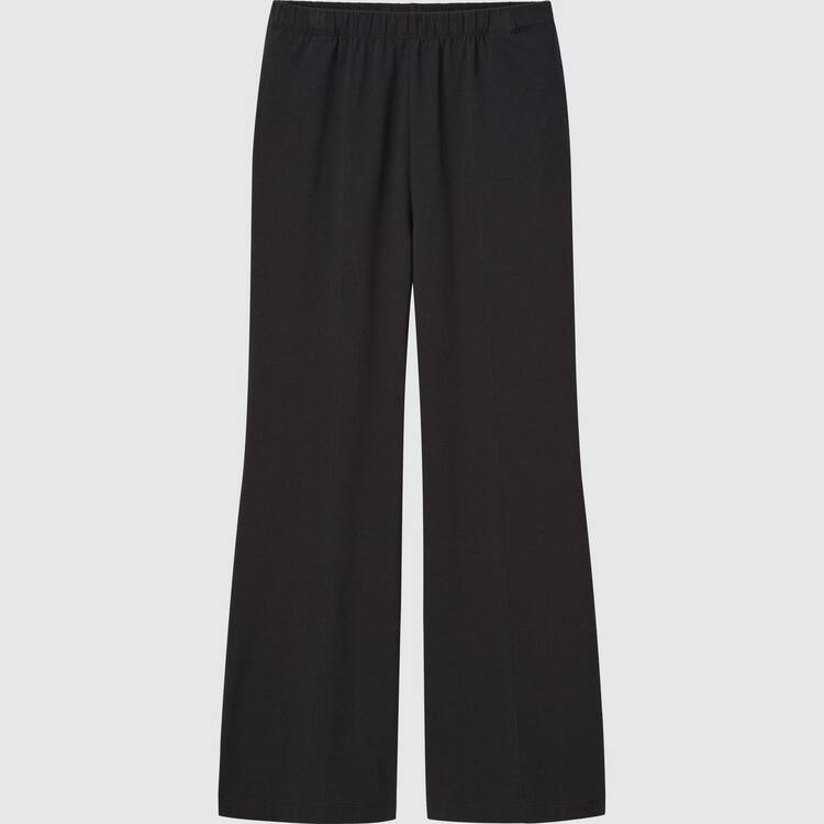 Uniqlo Flared Nohavice Damske Čierne | PEIOJC-721