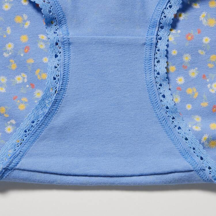 Uniqlo Flower Print Hiphugger Spodne Pradlo Damske Modre | GHFQUT-962