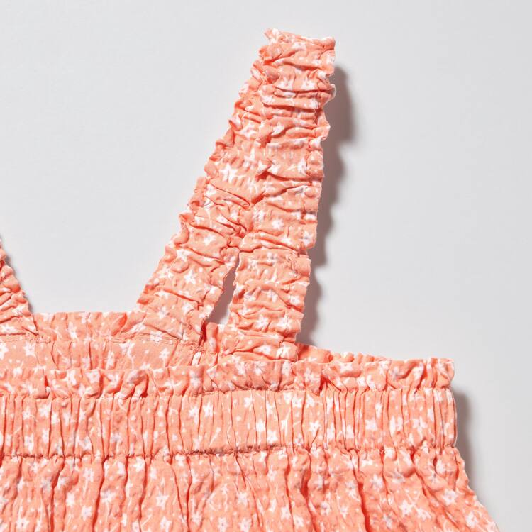 Uniqlo Gathered Camisole Kosele Detske Svetlo Oranžové | GXCEKD-658