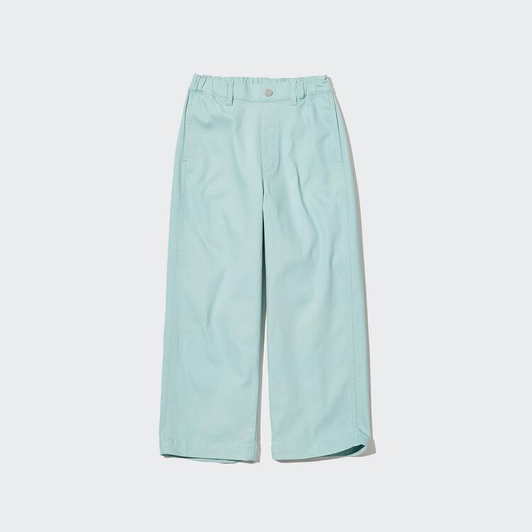 Uniqlo Girlsgy Colour Džínsy Detske Svetlo Zelene | UPJZOV-915
