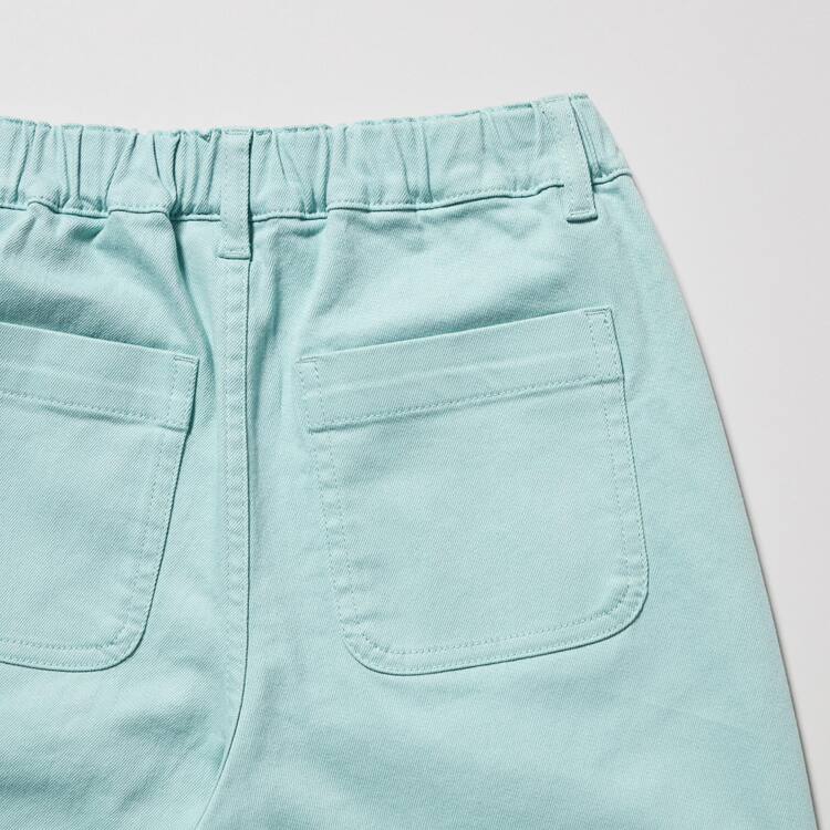 Uniqlo Girlsgy Colour Džínsy Detske Svetlo Zelene | UPJZOV-915