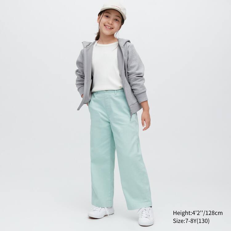 Uniqlo Girlsgy Colour Džínsy Detske Svetlo Zelene | UPJZOV-915